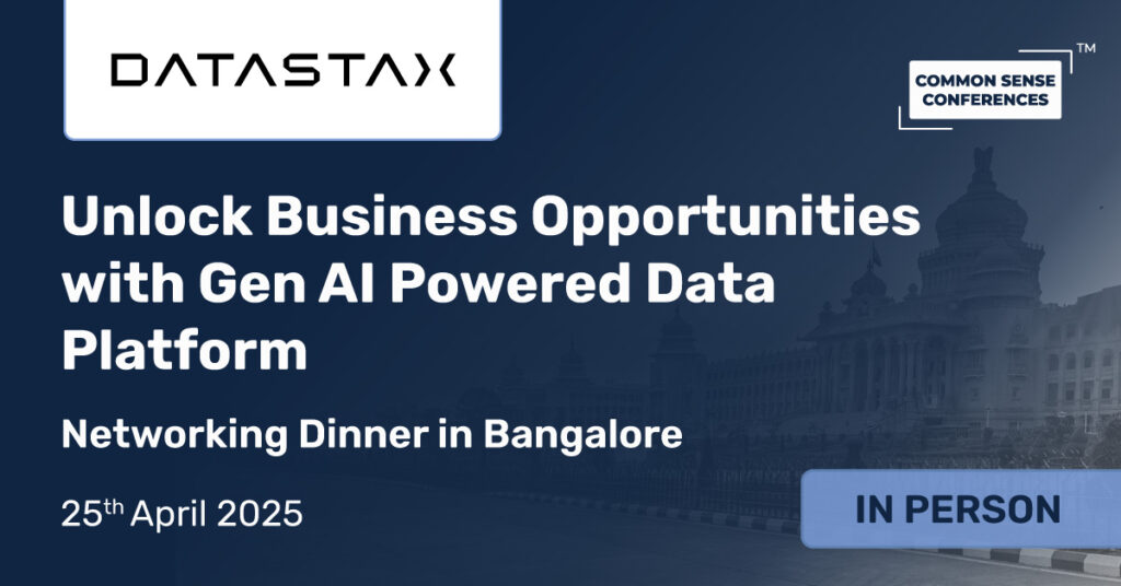 Common Sense Network & Learn

Join us for an exclusive dinner discussion to explore how a modernized, GenAI-powered data platform can unlock new business opportunities, drive intelligent decision-making, and accelerate...